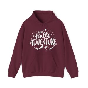 Hello Adventure Unisex Heavy Blend™ Hooded Sweatshirt