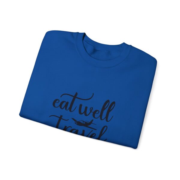 Eat Well Travel Often Unisex Heavy Blend™ Crewneck Sweatshirt - Image 23