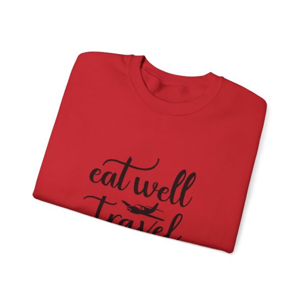 Eat Well Travel Often Unisex Heavy Blend™ Crewneck Sweatshirt - Image 27