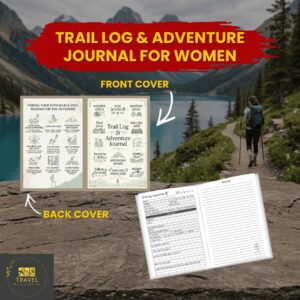 Trail Log & Adventure Journal for Women with Light Brown Cover